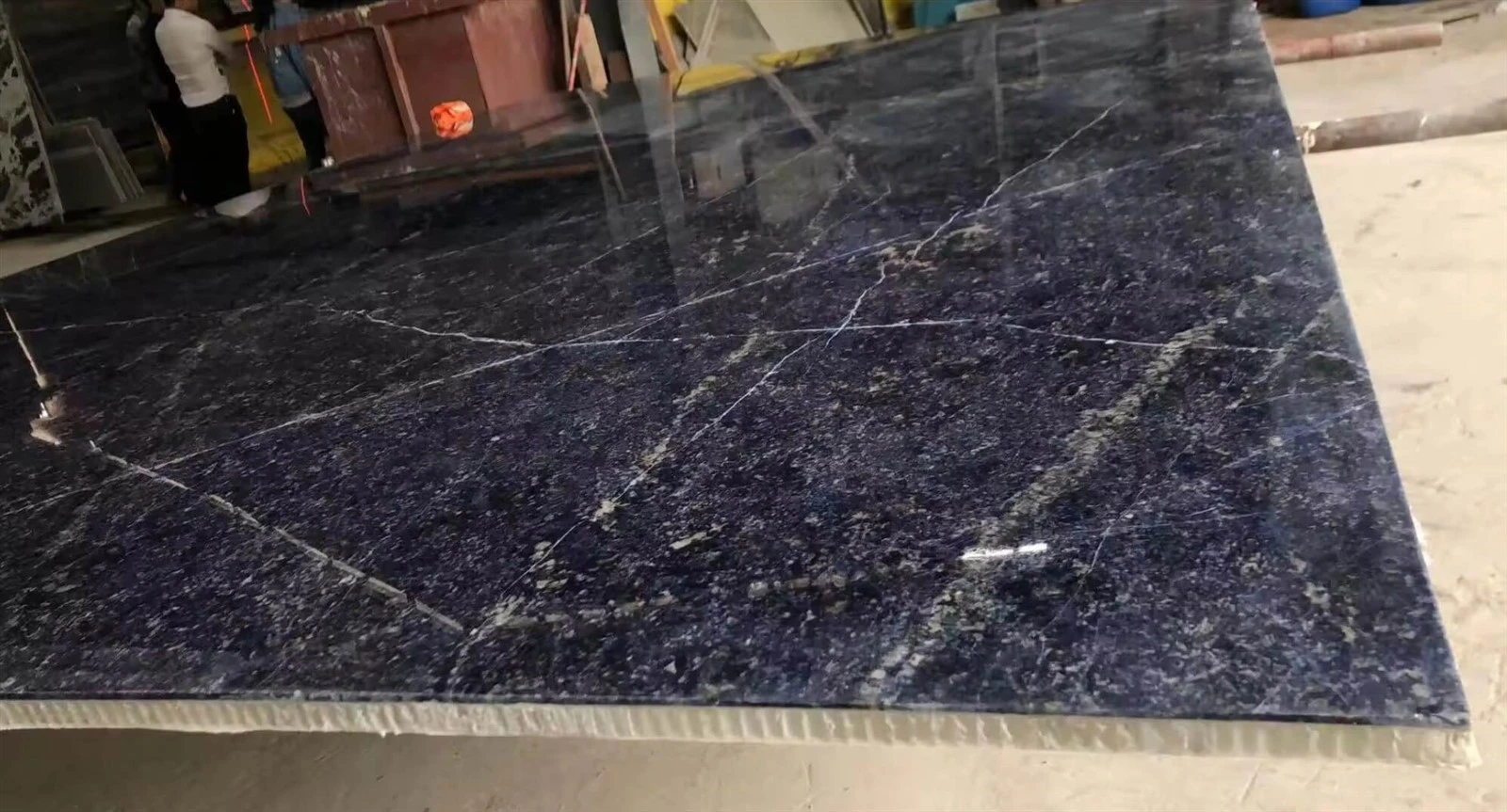 Composite-Slab-cut-by-Stone Thin Slab Splitter